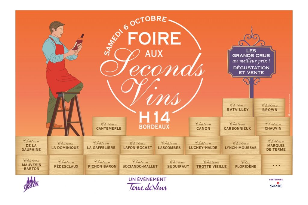 , Retrouvez nous à « La Foire aux Seconds Vins » de Bordeaux 2018 !