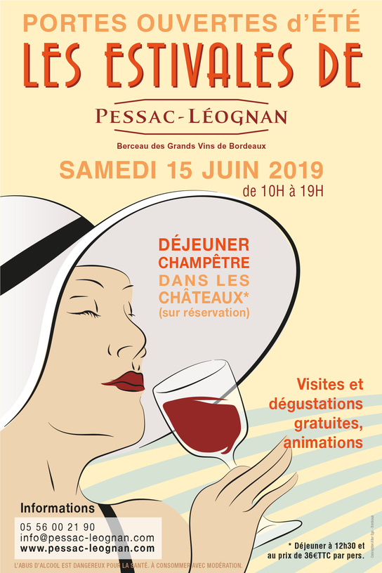 , Les portes ouvertes d&rsquo;été : Les estivales de Pessac-Léognan le samedi 15 juin 2019