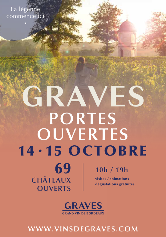 , Portes ouvertes des vins de Graves au Château de Castres &#8211; 14 &#038; 15 octobre 2023